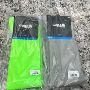 Capelli soccer socks 2 pair NWT XL